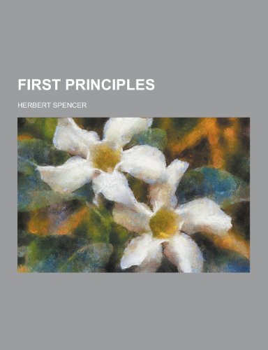 Stock image for First Principles for sale by St Vincent de Paul of Lane County