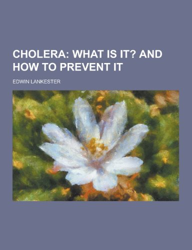 Stock image for Cholera for sale by medimops