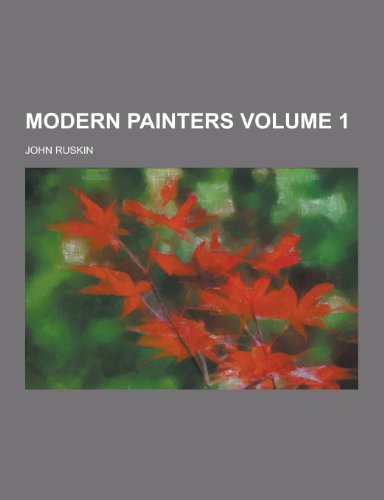 9781230267869: Modern Painters Volume 1