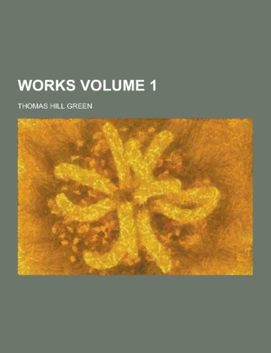 Beispielbild fr Works Volume 1 zum Verkauf von Y-Not-Books