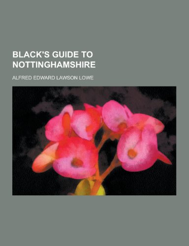 9781230284132: Black's Guide to Nottinghamshire