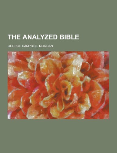 9781230292564: The Analyzed Bible