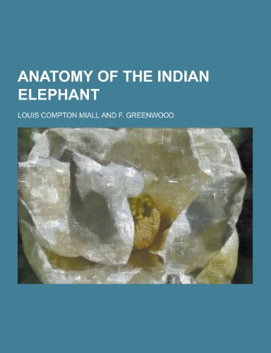 9781230308500: Anatomy of the Indian Elephant