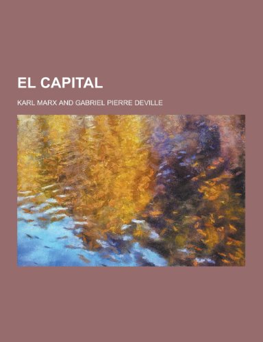 9781230343204: El Capital