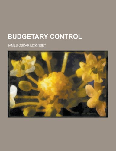 9781230366456: Budgetary Control