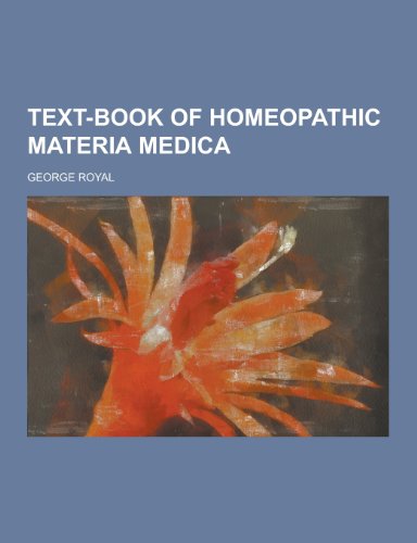 9781230372556: Text-Book of Homeopathic Materia Medica