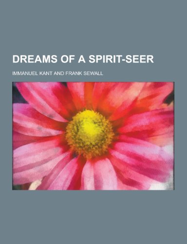 Stock image for Dreams of a Spirit-Seer for sale by Reuseabook