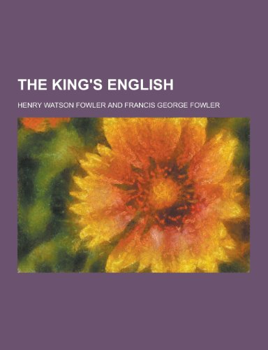 9781230400716: The King's English