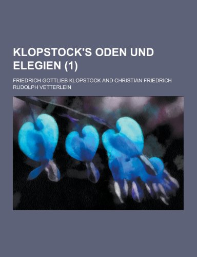 9781230451619: Klopstock's Oden Und Elegien (1)