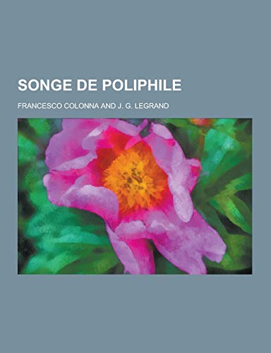 9781230474250: Songe de Poliphile (French Edition)