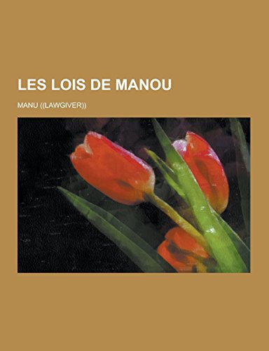 9781230736211: Les Lois de Manou
