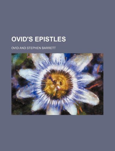 9781231049105: Ovid's epistles