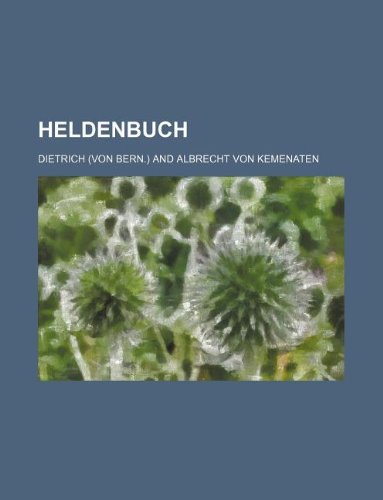 Heldenbuch (9781231104712) by Dietrich