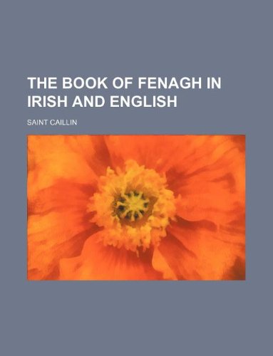 9781231262696: The Book of Fenagh in Irish and English