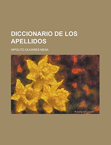 9781231287361: Diccionario de Los Apellidos