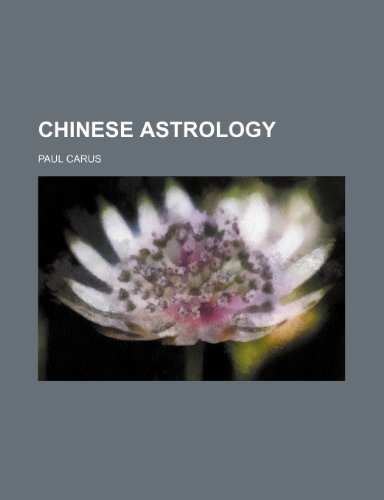 9781231304730: Chinese astrology