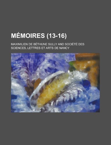 9781231312681: Memoires (13-16)
