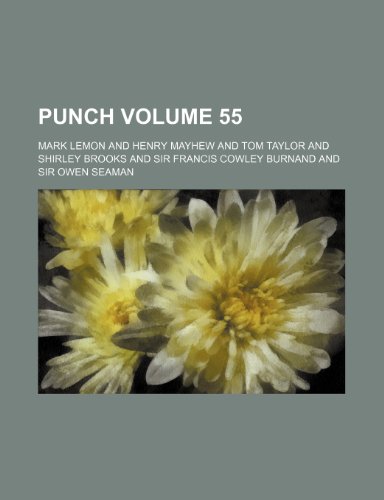 Punch Volume 55 (9781231465837) by Mark Lemon