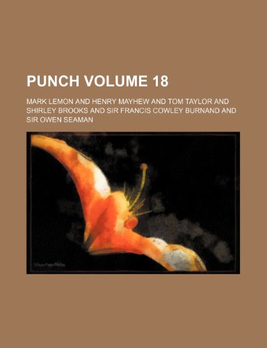 Punch Volume 18 (9781231759844) by Mark Lemon