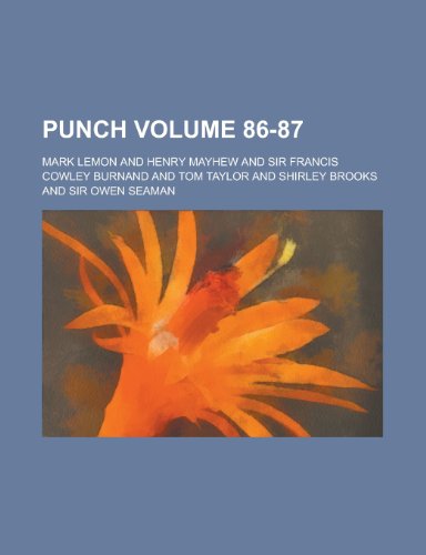 Punch Volume 86-87 (9781231932384) by Mark Lemon