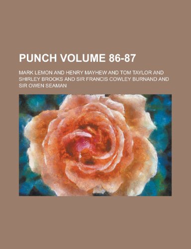 Punch Volume 86-87 (9781232035275) by Mark Lemon