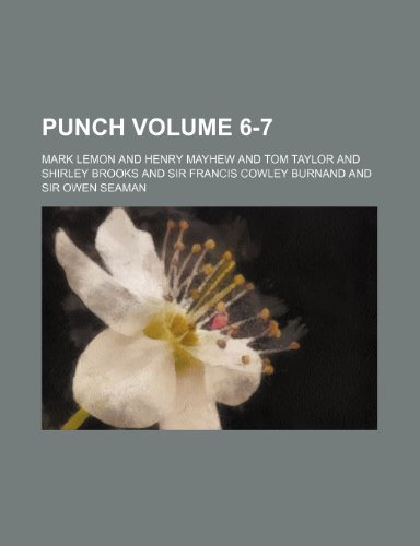 Punch Volume 6-7 (9781232337997) by Mark Lemon