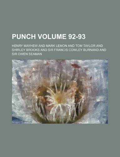 Punch Volume 92-93 (9781232394488) by Henry Mayhew