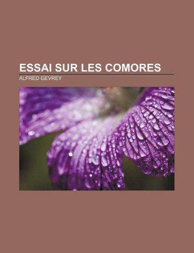 9781232516293: Essai Sur Les Comores