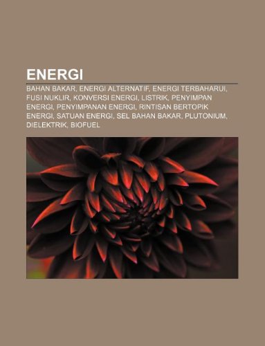 9781233902941: Energi: Bahan bakar, Energi alternatif, Energi terbaharui, Fusi nuklir, Konversi energi, Listrik, Penyimpan energi, Penyimpanan energi