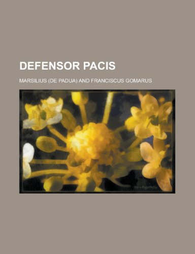 9781234413644: Defensor Pacis