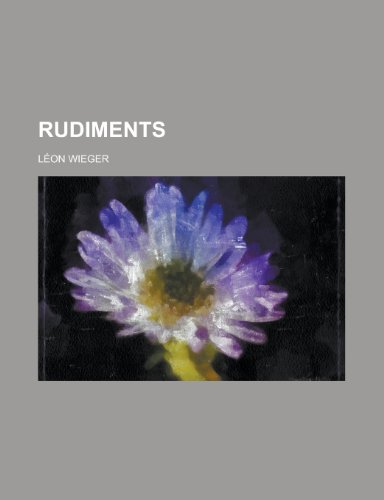 9781234427337: Rudiments