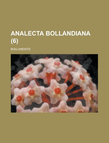 9781234453831: Analecta Bollandiana (6 )