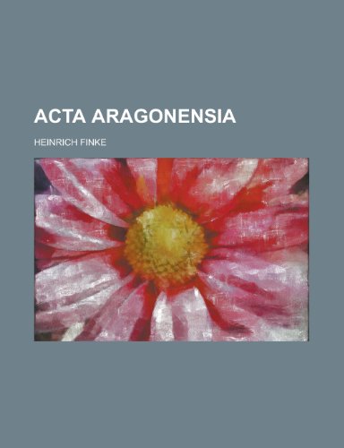 9781234481049: ACTA Aragonensia