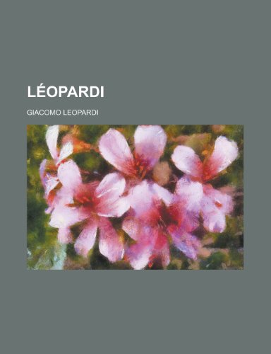 Leopardi (9781234900007) by [???]