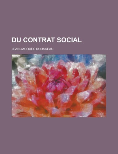 9781234959319: Du Contrat Social