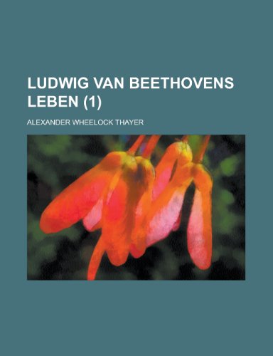 9781234991050: Ludwig Van Beethovens Leben (1)