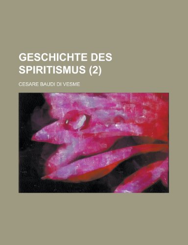 9781235014215: Geschichte Des Spiritismus (2)