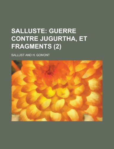 Salluste (2) (9781235049231) by Sallust