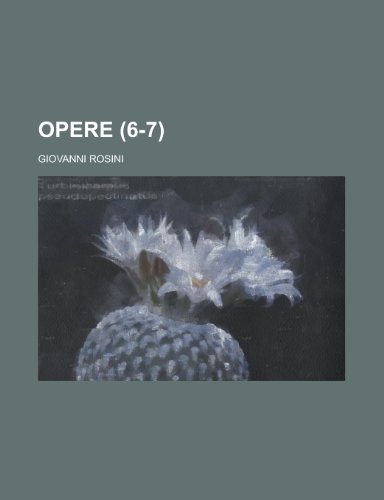 Opere (6-7) (9781235079719) by [???]