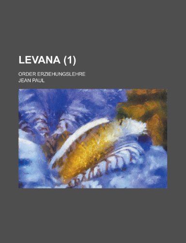 Levana (1) (9781235120695) by Paul, Jean