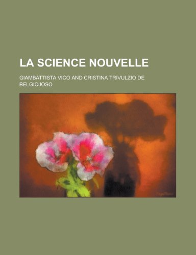 9781235179099: La Science Nouvelle