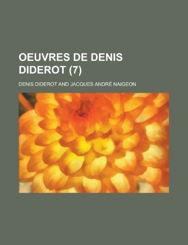 Oeuvres de Denis Diderot (7) (9781235244506) by Diderot, Denis