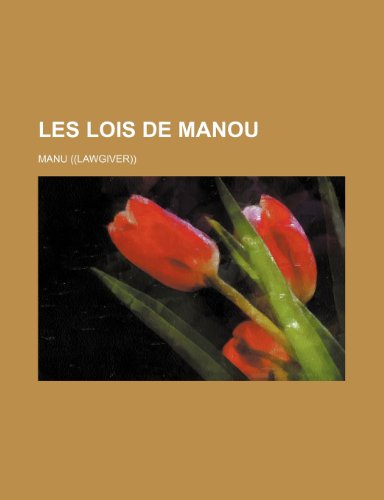 9781235251818: Les Lois de Manou