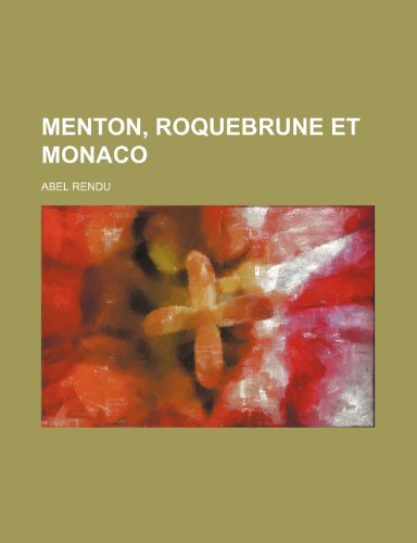 9781235569845: Menton, Roquebrune Et Monaco