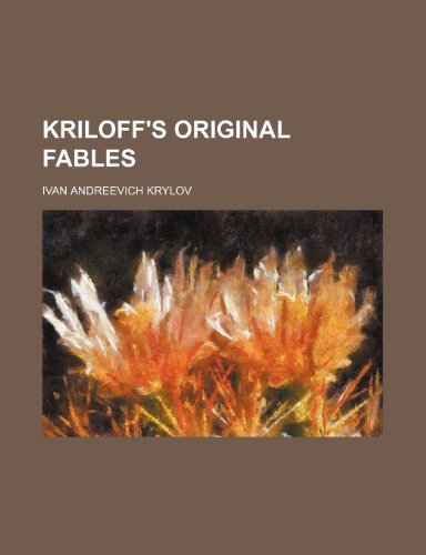 9781235653872: Kriloff's Original Fables