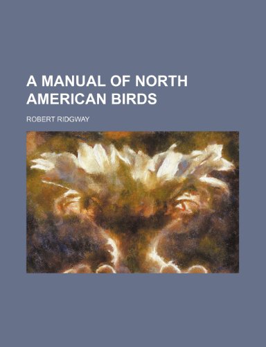 Immagine stock per A manual of North American birds