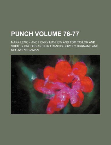 Punch Volume 76-77 (9781235901171) by Mark Lemon