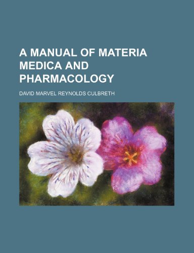9781235927973: A Manual of Materia Medica and Pharmacology