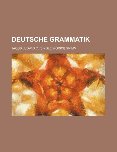 Imagen de archivo de Deutsche Grammatik a la venta por Revaluation Books