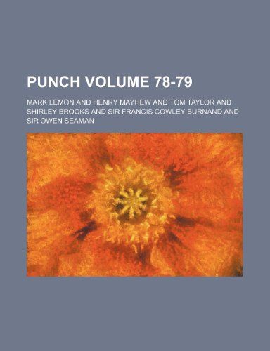 Punch Volume 78-79 (9781235979170) by Mark Lemon